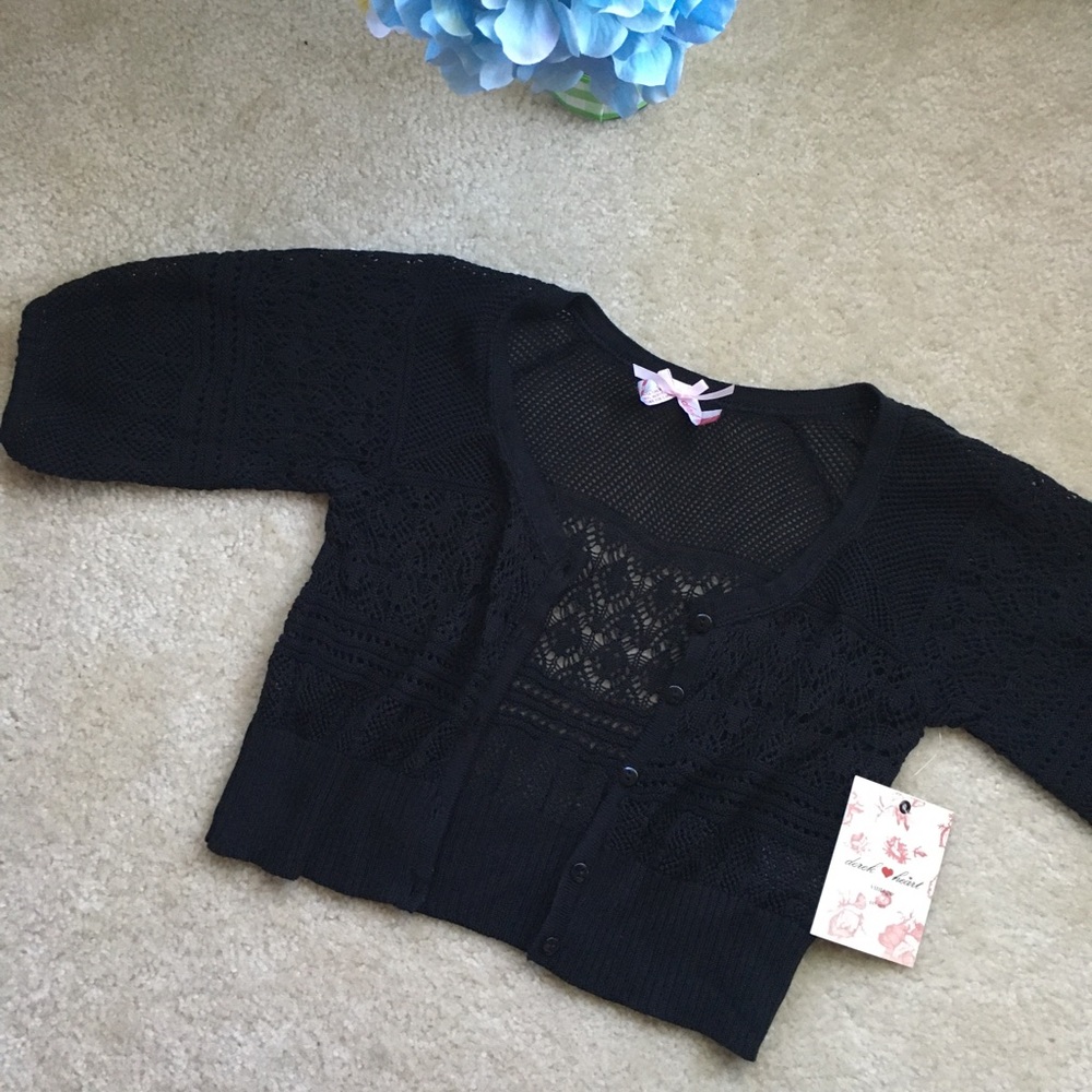 Mini knitted shawl cover